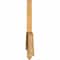 Ekena Millwork Bellingham Rough Sawn Timber Gable Bracket, Western Red Cedar, 108"W x 22"H x 2"D x 6"F, 5/12 Pitch GBW108X22X0206BEL00RWR - alternate 3